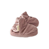 Pehr Corduroy Baby Booties ~ Thistle