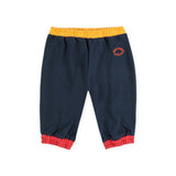 Bobo Choses Baby Tic Tac Toe Color Block Zip Sweatshirt, Duck l/s Tee & Joggers Set ~ Navy/Green Multi