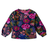 Oilily Girls Houra Botanique Sweatshirt & Papilot Sweatpants Set ~ Blue