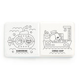 Mudpuppy Busy Boats Color Magic Bath Book