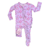 Lev Baby Ruffled Zipper Footie ~ Sylvie