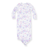 Angel Dear Ribbed Knotted Gown ~ Ribbon Floral Fling