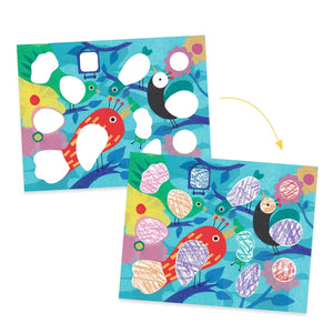Djeco Birdie & Co Coloring Set