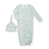 Magnetic Me Cotton Magnetic Gown & Hat Set ~ Beep Beep Time for Sleep