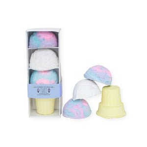 Twee Blue Raspberry Ice Cream Cone Handmade Sidewalk Chalk