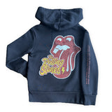 Rowdy Sprout Rolling Stones Tongue Hoodie ~ Washed Black