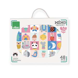 Vilac Suzy Ultman 48pc Memory Game