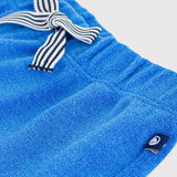 Petit Bateau Baby Popsicle Print s/s T-shirt & Terry Shorts Set ~ Mint/Blue