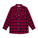 Molo Rozzy l/s Plaid Shirt~ Dragon Check