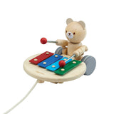 PlanToys Pull Along Musical Bear