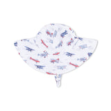 Angel Dear Wide Brim Muslin Sunhat ~ Vintage Planes