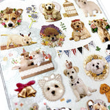 Bcmini Parisian Dogs Stickers