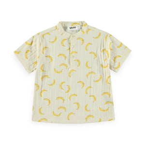 Molo Baby Ever Shirt & Serene Pants Set ~ Cute Bananas