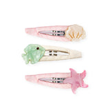 Lilies & Roses Fish, Starfish & Seashell Snap Clips Set