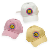 Petite Hailey Smile Patch Baseball Hat