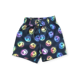 Mish Baby Smile Board Shorts ~ Black
