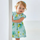 Mayoral Baby Girl Printed Dress ~ Anise Floral