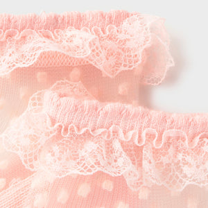 Mayoral Baby Girl Plumeti Sock ~ Blossom