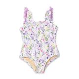 Shade Critters Baby Wildflower Fields Fringe Back Swimsuit ~ Lilac