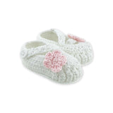 Jefferies Socks Delicate Flower Crochet Bootie