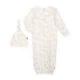 Magnetic Me Cotton Magnetic Gown & Hat Set ~ Tortoise & Hare