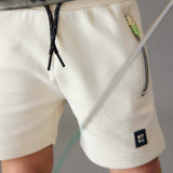 Mayoral Boys Sweat Shorts w/ Zippers ~ Hemp