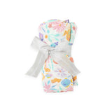 Angel Dear Swaddle Blanket ~ Tropical Fish Floral
