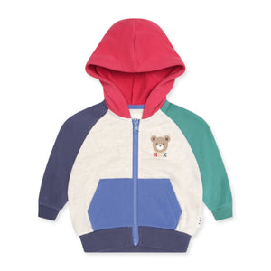 Huxbaby Colorblock Raglan Hoodie & Sweatpants Set ~ Multi