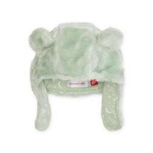 Magnetic Me Minky Bear Hat ~ Soft Spruce