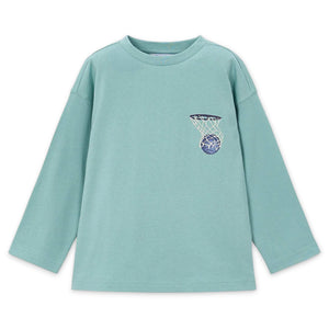 Mayoral Boys Slam Dunk l/s T-Shirt ~ Aquarium