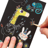 Ooly Mini Scratch & Scribble Art Kit ~ Safari Party