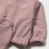 Mayoral Baby Girl Padded Sweatshirt & Sweatpants Set ~ Crystal