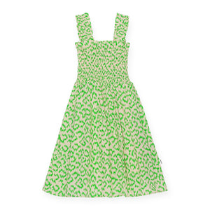 Molo Cippe Dress ~ Green Leo