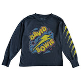 Rowdy Sprout David Bowie Bolt & Stars l/s Tee ~ Vintage Black