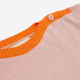 Bobo Choses Baby Stripes Knit Sweater & Pants Set ~ Pink