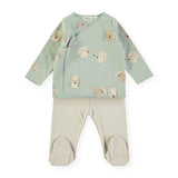 Babyclic Printed Kimono Top, Pants & Hat Set ~ Guests