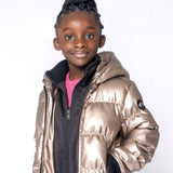 Appaman Girls Flurry Coat ~ Copper Shine