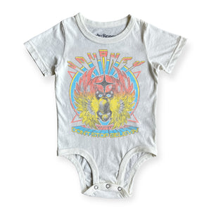 Rowdy Sprout Journey s/s Onesie ~ Vintage White