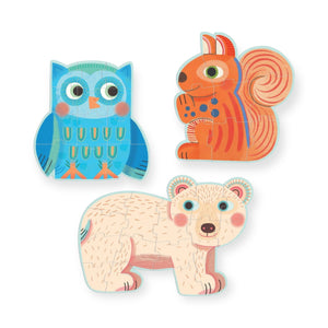 Djeco In the Forest Progressive Puzzle