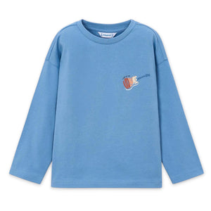 Mayoral Boys Turn Up l/s T-Shirt ~ Rain