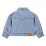 Mayoral Girls Denim Jacket ~ Light Wash