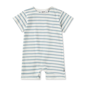 Molo Baby Fan Romper ~ Stream Stripe