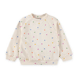 Molo Baby Disc Sweatshirt & Simeon Sweatpants Set ~ Confetti Rainbow