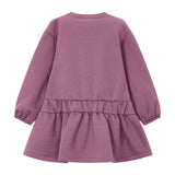 Mayoral Girls 3D Fleece Dress ~ Violet