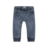 Babyface Baby Boy Jogger Jeans ~ Mid Blue Denim