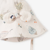 Elegant Baby Muslin Sun Hat ~ Tea Party Picnic