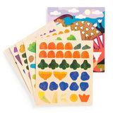 Mudpuppy Dinosaur Land Sticker Sparkle Poster Activity Kit