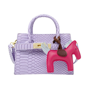 Tiny Treats Crocodile Pony Handbag
