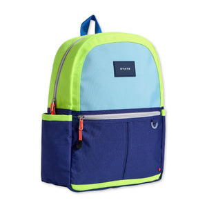 State Bags Kane Backpack ~ Navy/Neon