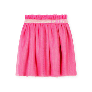 Billieblush Glitter Mesh Skirt ~ Pink